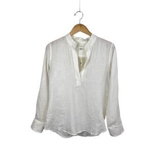 NWT Banana Republic Linen Popover Top